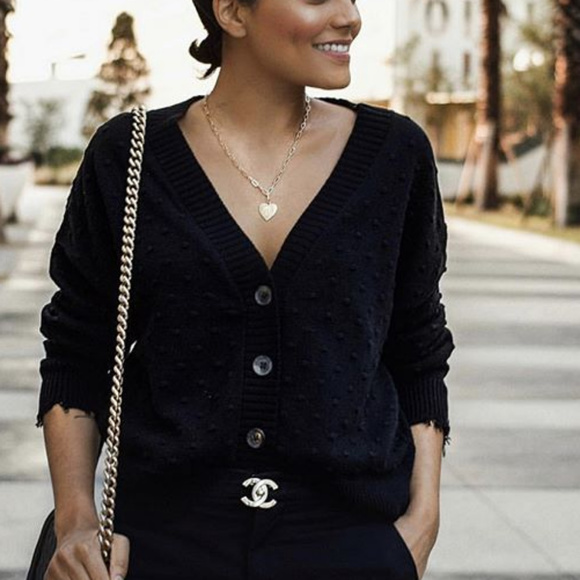 TESS + TRICIA Gold-plated Heart Pendant Necklace - Picture 4 of 5